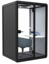 Two‑person Acoustic Booths